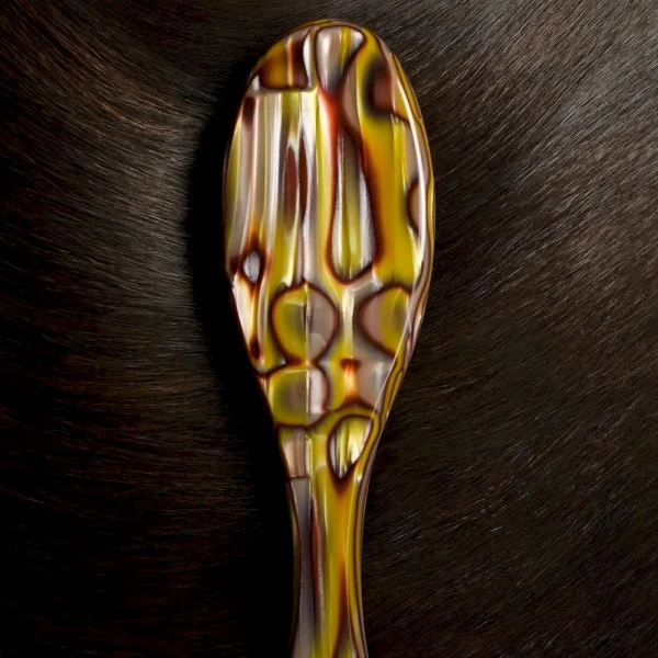 Italian Resin Flat Brush - Image 2